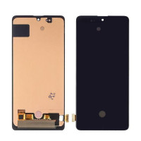 Дисплей Samsung A715 Galaxy A71 (Small LCD) с сенсорным стеклом (Черный) OLED