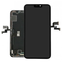 Дисплей Apple iPhone Xs Max з сенсорним склом (Чорний) GX Soft Amoled
