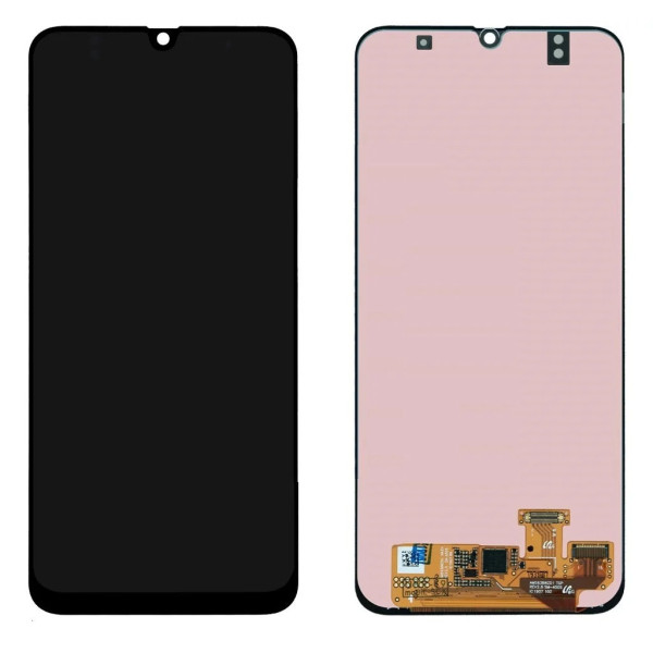 Дисплей для Samsung A305 Galaxy A30 2019 з сенсорним склом (Чорний) AMOLED