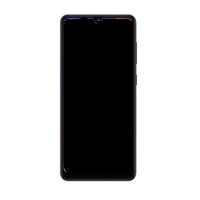 Дисплей для Samsung A315 Galaxy A31 с сенсорным стеклом в рамке (Черный) Сервисный оригинал