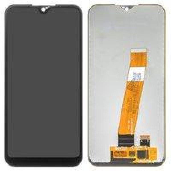 Дисплей для Samsung A01 2020 | A015 з сенсорним склом (Чорний) OLED