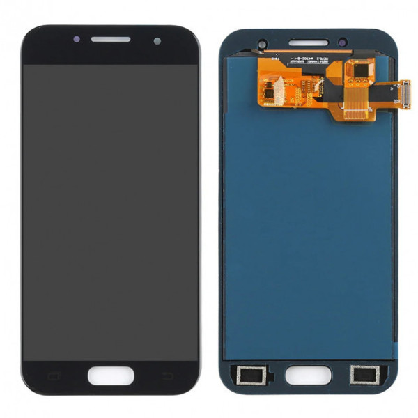 Дисплей для Samsung A320 Galaxy A3 (2017) с сенсорным стеклом (Черный) OLED