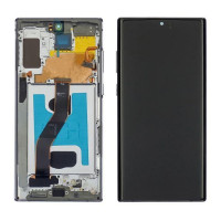Дисплей для Samsung N975 | Galaxy Note 10 Plus з сенсором в рамці (Сріблястий) OLED