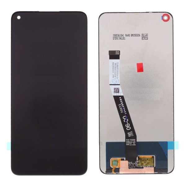 Дисплей для Xiaomi Redmi Note 9 | Redmi 10X 4G с сенсорным стеклом (Черный) Service Pack