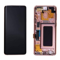 Дисплей для Samsung G965 Galaxy S9 Plus (GH97-21691D) с сенсорным стеклом в рамке (Золотой) Сервисный оригинал