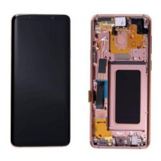 Дисплей для Samsung G965 Galaxy S9 Plus (GH97-21691D) с сенсорным стеклом в рамке (Золотой) Сервисный оригинал