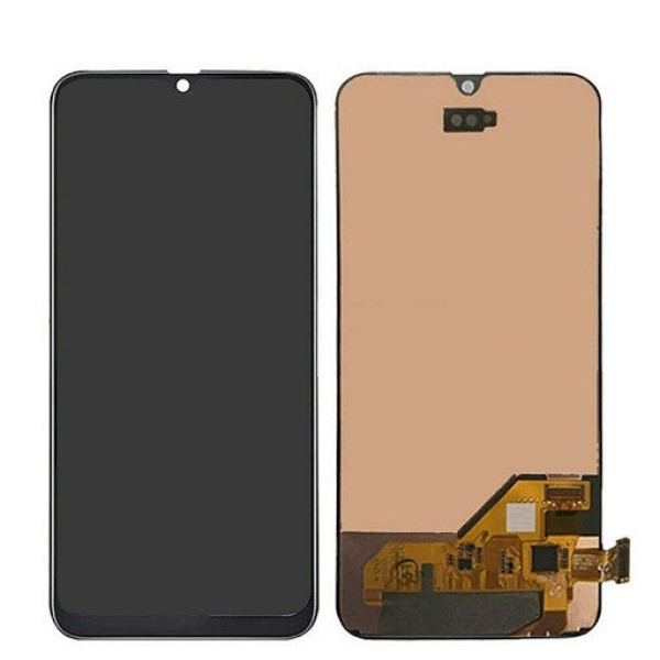 Дисплей для Samsung SM-A405F Galaxy A40 с сенсорным стеклом (Черный) OLED