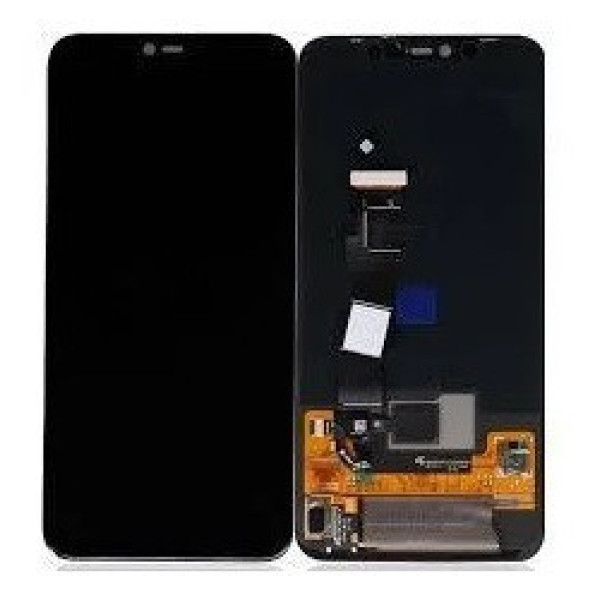 Дисплей для телефона Xiaomi Mi 8 Pro | M1807E8A с сенсорным стеклом (Черный) Oled
