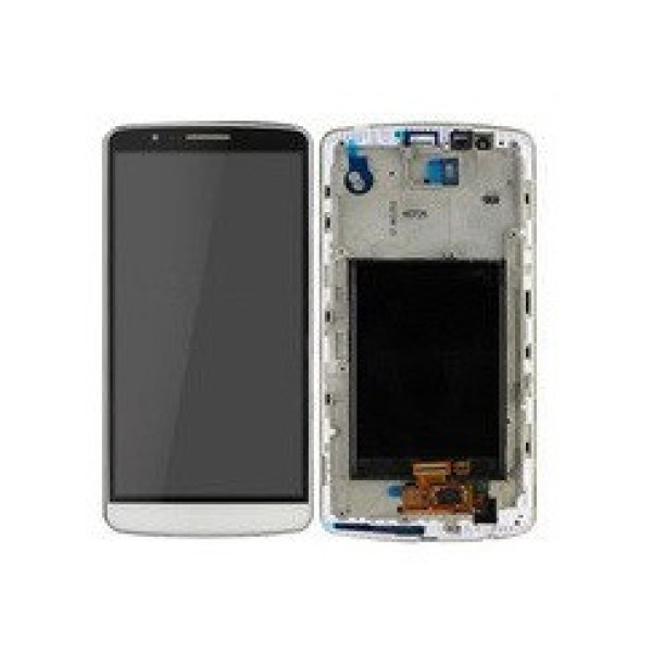 Дисплей LG D850 | D851 | D855 | D856 | LS990 | D858 | D859 | VS985 | Optimus G3 с сенсором в рамке (Белый)