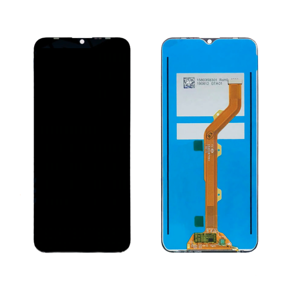 Дисплей для Tecno Camon 12 (CC7) | Spark 4 (KC8) з сенсорним склом (Чорний) Оригінал Китай