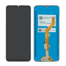 Дисплей для Tecno Spark 4 (KC2) з сенсорним склом (Чорний) Оригінал Китай