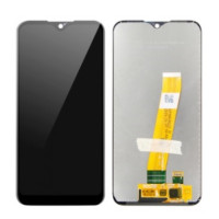 Дисплей для Samsung A015 Galaxy A01 2019 с сенсорным стеклом (Черный) Оригинал