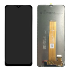 Дисплей для Samsung SM-A125 Galaxy A12 (2020) GH82-24491A с сенсорным стеклом (Черный) Сервисный Оригинал