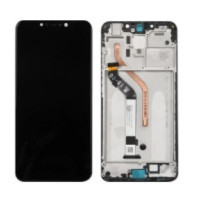 Дисплей для Xiaomi Pocophone F1 з сенсорним склом в рамці (Чорний) Сервісний Оригінал