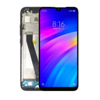 Дисплей для телефона Xiaomi RedMi 7 із сенсорним склом у рамці (Чорний) Сервісний Оригінал