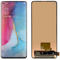 Дисплей для OnePlus 8 Pro | 1+8 Pro з сенсорним склом (Чорний) OLED
