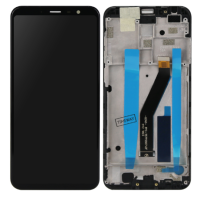 Дисплей для телефону Meizu M6t | M811h з сенсорним склом в рамці  (Чорний) Оригінал Китай