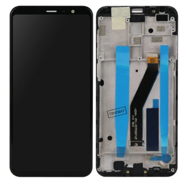 Дисплей для телефона Meizu M6t | M811h с сенсорным стеклом в рамке (Черный) Оригинал Китай
