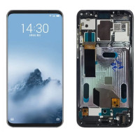 Дисплей для Meizu 16 | 16th | M882H | M882Q з сенсорним склом в рамці (Чорний) TFT