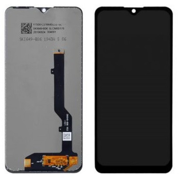 Дисплей для ZTE Blade 20 Smart V1050 с сенсорным стеклом (Черный) Оригинал Китай