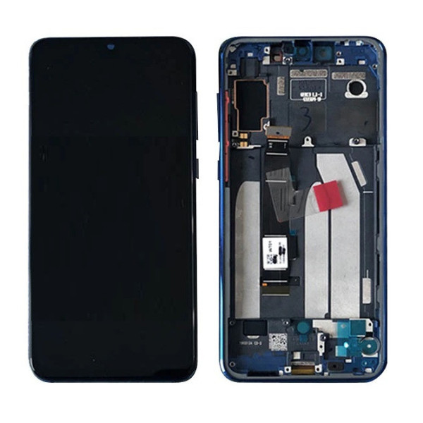 Дисплей для Xiaomi Mi9 SE | M1903F2G з сенсорним склом в рамці (Чорний) Сервісний оригінал