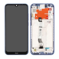 Дисплей для телефона Xiaomi RedMi Note 8T с сенсорным стеклом (Черный) в рамке (Белой) Оригинал Китай