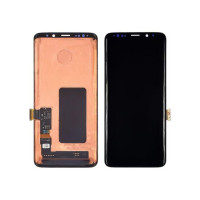 Дисплей для Samsung G965 Galaxy S9 Plus (GH97-21691D) с сенсорным стеклом (Черный) Оригинал (переклеенное стекло)
