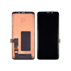 Дисплей для Samsung G965 Galaxy S9 Plus (GH97-21691D) с сенсорным стеклом (Черный) Оригинал (переклеенное стекло)