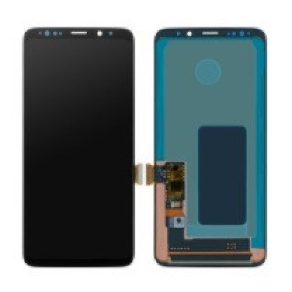 Дисплей для Samsung G965 Galaxy S9 Plus (GH97-21691D) с сенсорным стеклом (Черный) Оригинал