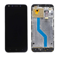 Дисплей для ZTE Blade A6 A0620 | Blade A6 lite A0621 | A620 з сенсорним склом в рамці (Чорний) Оригінал Китай