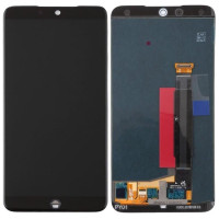 Дисплей для Meizu 15 з сенсорним склом (Чорний) Оригінал Китай