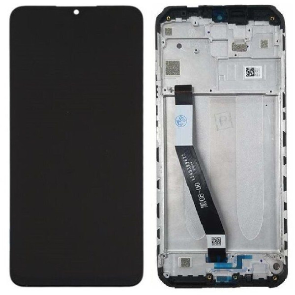 Дисплей Xiaomi RedMi 9 с сенсорным стеклом в рамке (Оригинал Китай)