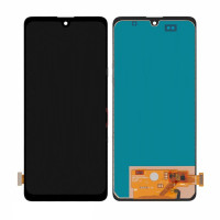 Дисплей для телефону Samsung A515 | Galaxy A51 (GH82-21669A) з сенсорним склом (Чорний) Incell