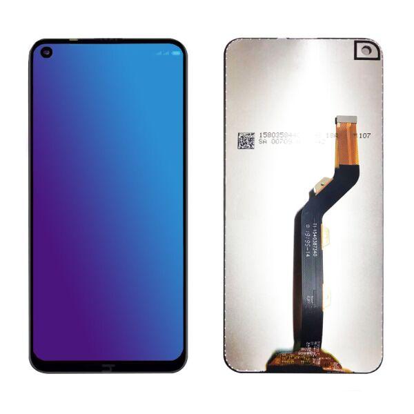 Дисплей для Tecno Camon 15 с сенсорным стеклом (Черный) Оригинал Китай