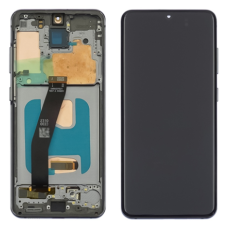 Дисплей Samsung G980 Galaxy S20 с сенсорным стеклом в рамке (Oled)
