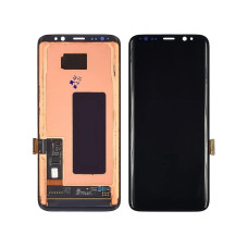 Дисплей Samsung G950 Galaxy S8 (переклеєне скло) (Чорний) Original
