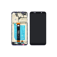 Дисплей для Huawei Y5 (2018) с сенсорным стеклом в рамке (Черный)