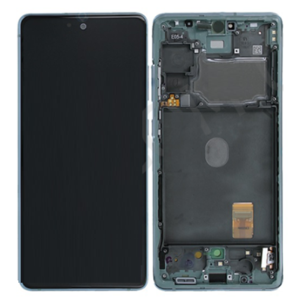 Дисплей для Samsung GH82-24219D | G780 Galaxy S20 FE с сенсорным стеклом в рамке (Зеленый) Сервисный оригинал