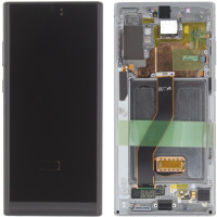 Дисплей для Samsung GH82-20900B | N975 | Galaxy Note 10 Plus з сенсором в рамці (Білий) Сервісний оригінал