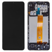 Дисплей Samsung GH82-25042A для Samsung M127 Galaxy M12 в рамці (Сервісний оригінал)