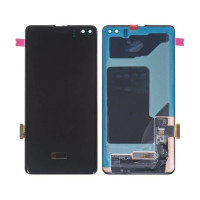 Дисплей для Samsung G975 Galaxy S10 Plus с сенсорным стеклом (Черный) Оригинал
