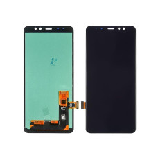 Дисплей для Samsung A730 Galaxy A8 Plus (2018) с сенсорным стеклом (Черный) OLED