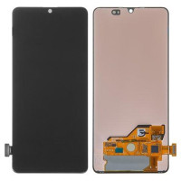 Дисплей для Samsung A415 Galaxy A41 с сенсорным стеклом (Черный) Oled