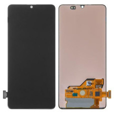 Дисплей для Samsung A415 Galaxy A41 с сенсорным стеклом (Черный) Oled