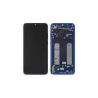 Дисплей для Xiaomi Mi 9 Lite | CC9 с сенсорным стеклом в рамке (Синий) Сервисный оригинал