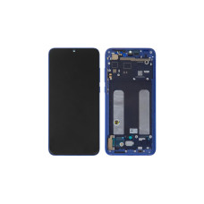 Дисплей для Xiaomi Mi 9 Lite | CC9 с сенсорным стеклом в рамке (Синий) Сервисный оригинал