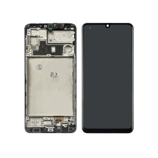 Дисплей Samsung M325 Galaxy M32 с сенсорным стеклом в рамке (OLED)