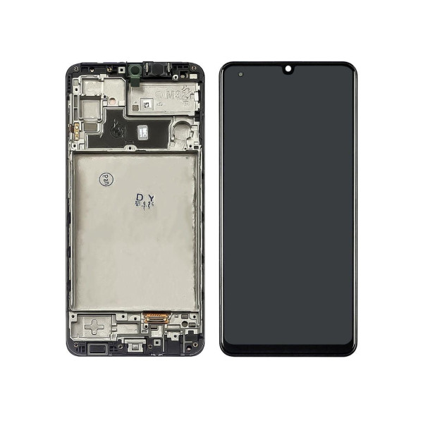 Дисплей Samsung M325 Galaxy M32 с сенсорным стеклом в рамке (OLED)