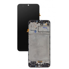 Дисплей для Samsung A40s | A407 | M21 | M215 | M30 | M305 | M30s | M307 | M31 | M315 з сенсором в рамці(Чорний) Сервісний оригінал