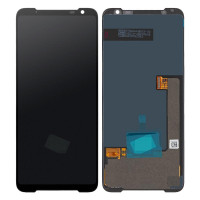 Дисплей для Asus ROG Phone 3 ZS661KL | ZS661KS з сенсорним склом (Чорний) Оригінал переклейка